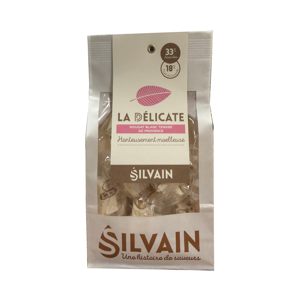 Nougat Silvain - La Délicate nougat blanc