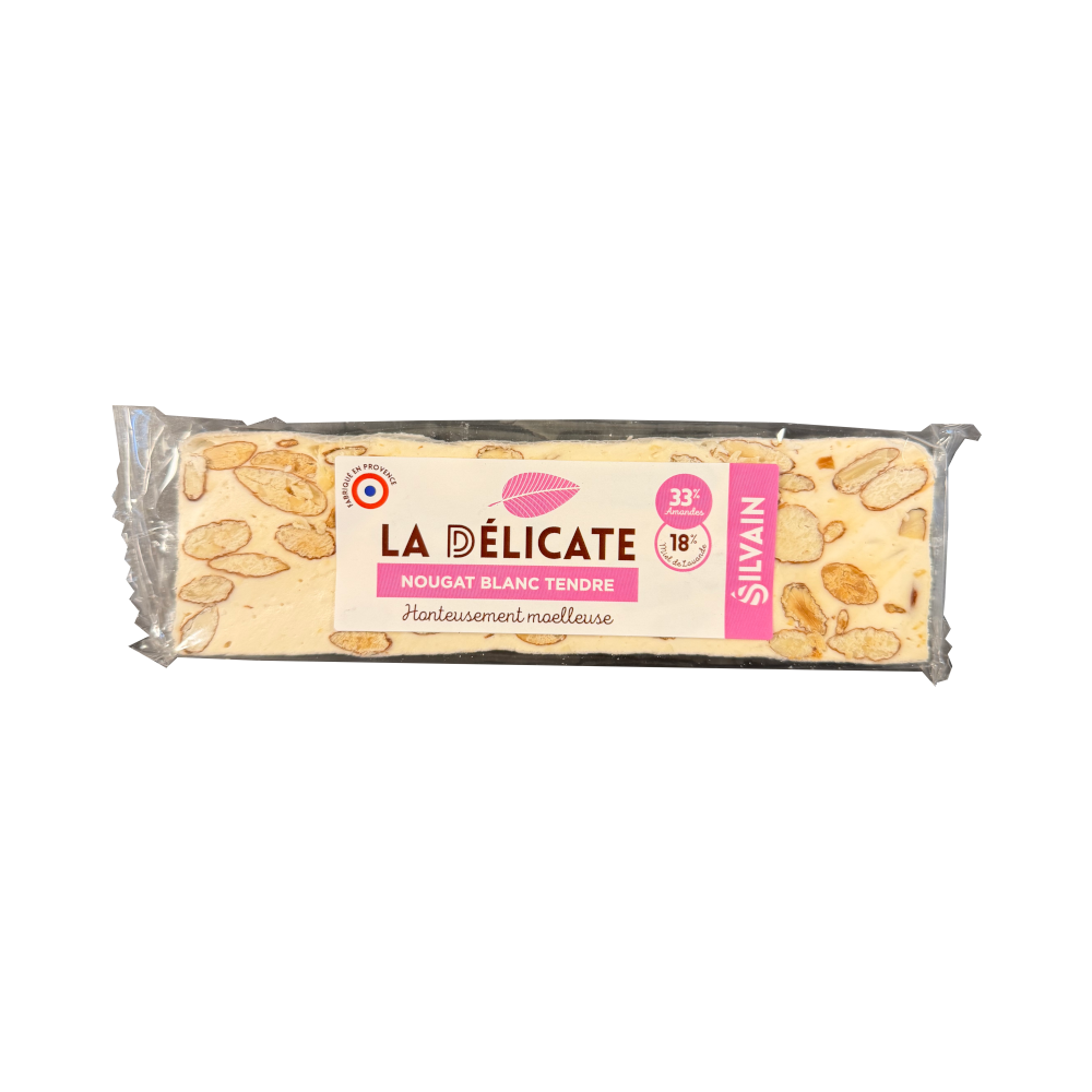 Nougat Silvain - La Délicate nougat blanc