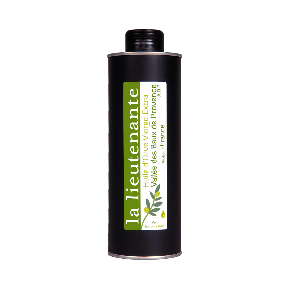 La Lieutenante - Huile d'olive de la Vallée des Baux de Provence A.O.P. - Grand Cru Vert