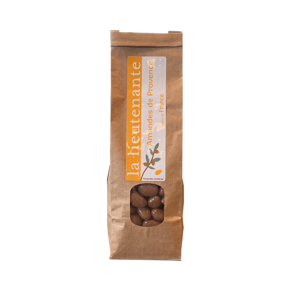 La Lieutenante - Amandes de Provence au chocolat au lait et pointe de sel