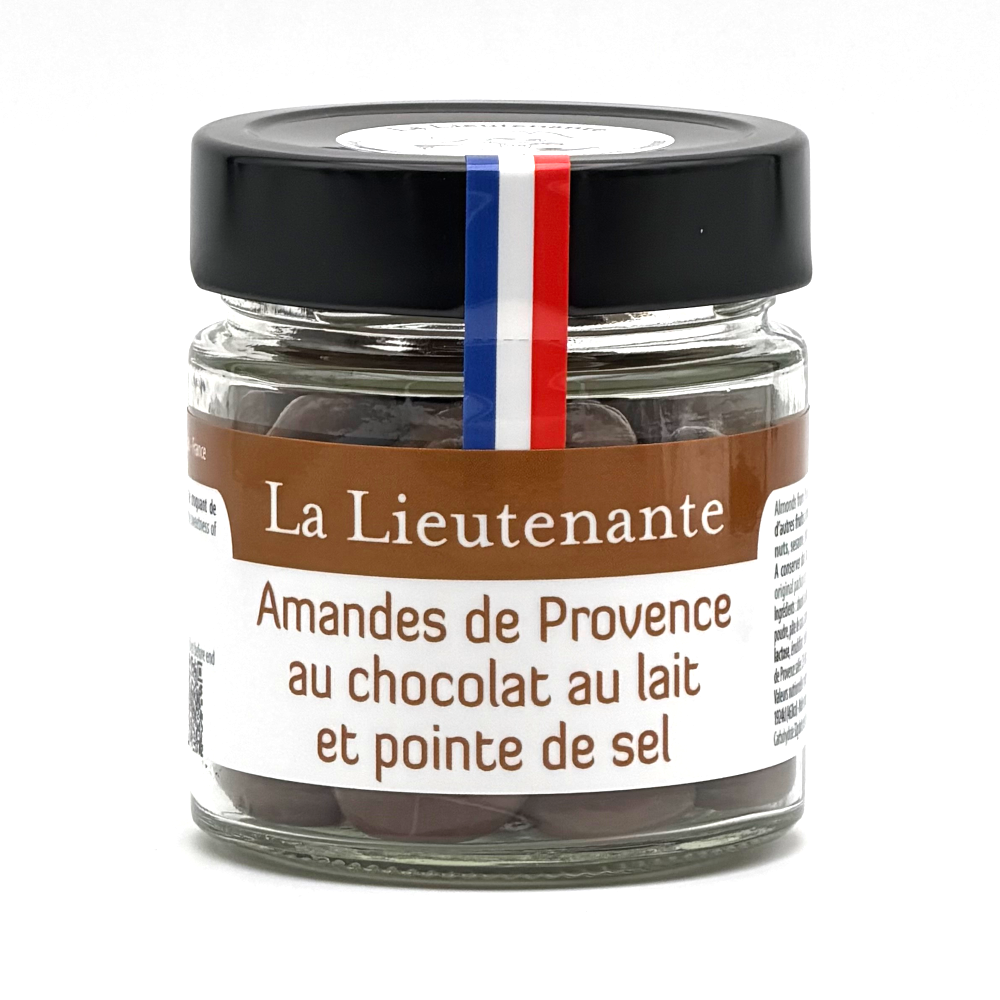 La Lieutenante - Coeur d'amande de Provence au chocolat au lait et pointe de sel