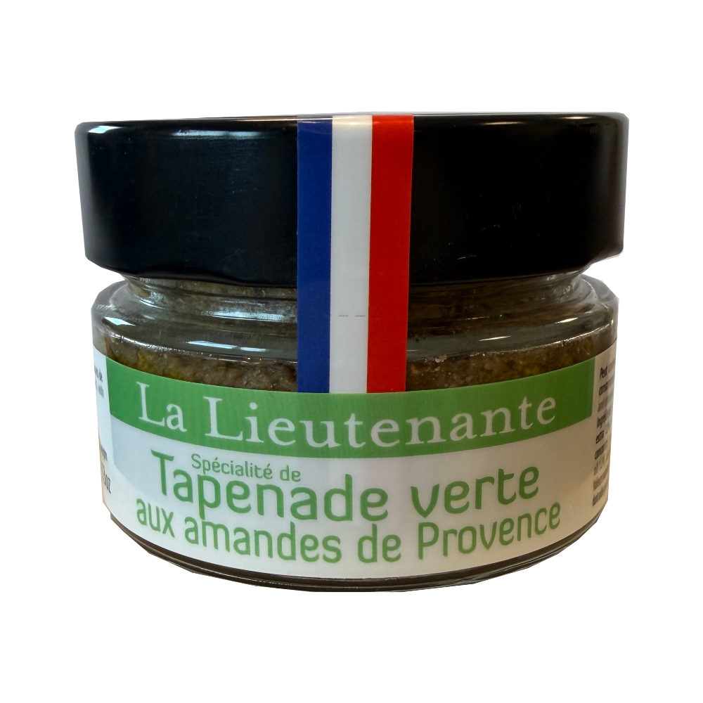 La Lieutenante - Spécialité de Tapenade verte aux amandes de Provence