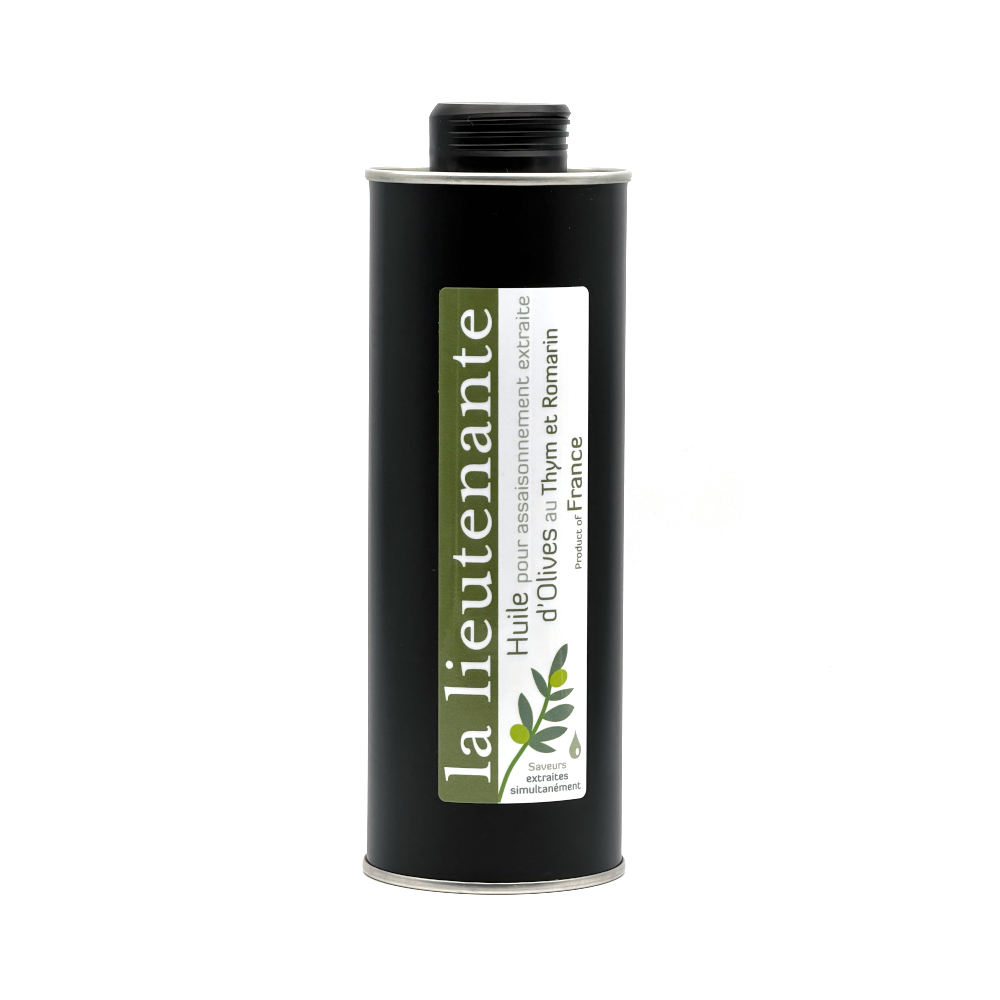 La Lieutenante - Seasoning Oil extracted from Olives – Thyme and Rosemary