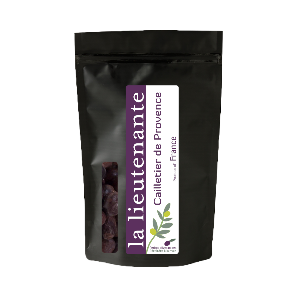 La Lieutenante - Pasteurized black olives - Cailletier de Provence