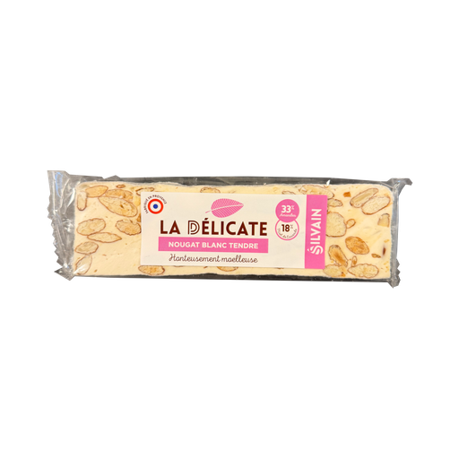 Nougat Silvain - La Délicate nougat blanc