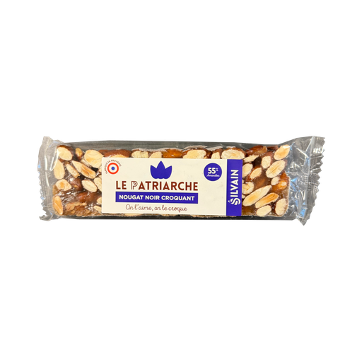 Nougat Silvain - Le Patriarche nougat noir croquant