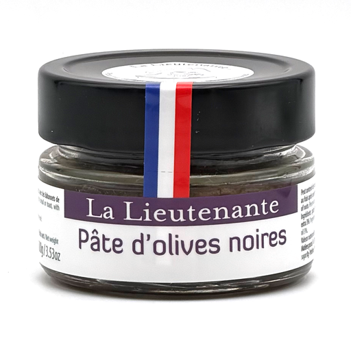 [LLPNPNV100G] La Lieutenante - Pâte d'olives noires