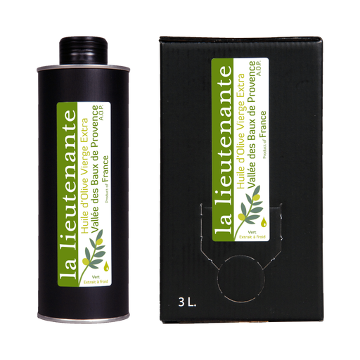 La Lieutenante - Olive oil from the Vallée des Baux de Provence P.D.O. - Grand Cru Vert
