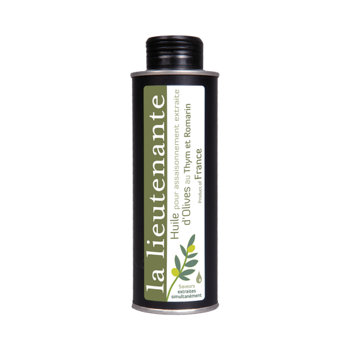 La Lieutenante - Seasoning Oil extracted from Olives – Thyme and Rosemary
