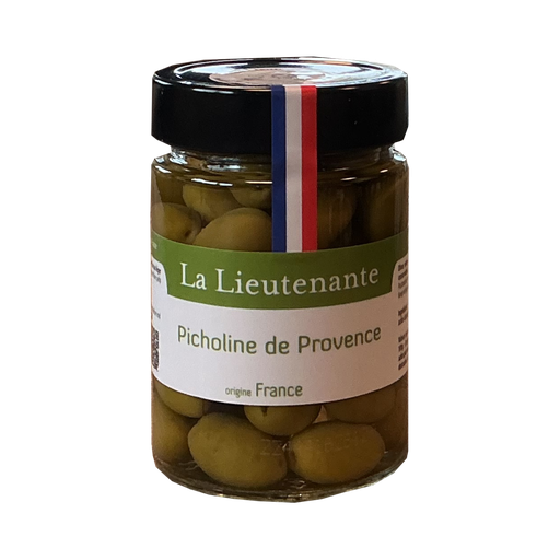 La Lieutenante - Pasteurized green olives - Picholine de Provence