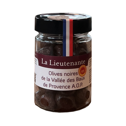 La Lieutenante - Schwarze Oliven pasteurisierten aus dem Vallée des Baux de Provence g.U.