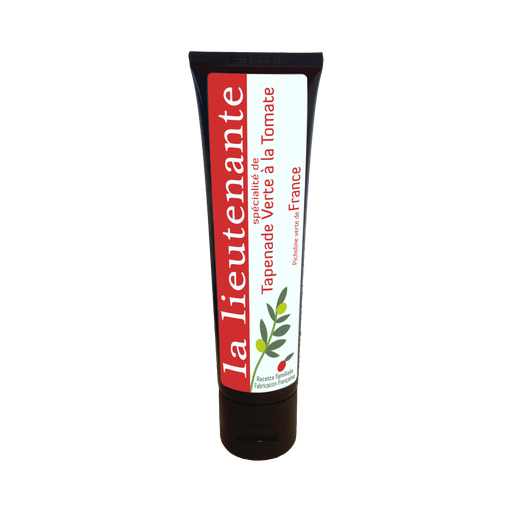 La Lieutenante - Spezialität mit grüner Tapenade und Tomate